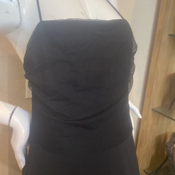 Vintage Arianna by Rachel Kaye Black Slip Dress - Picture 3 of 7